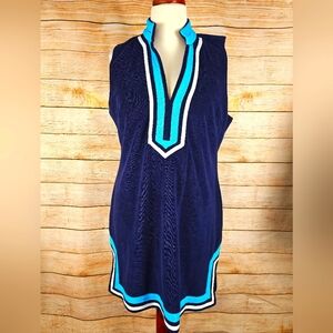 Boston Proper Sleeveless Terry Cloth Dress Size Xlarge